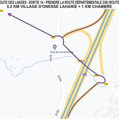 Chambre Au Pied De La Foret Onesse-et-Laharie ภายนอก รูปภาพ